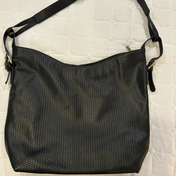 Anthropologie black shoulder bag - Picture 1 of 7